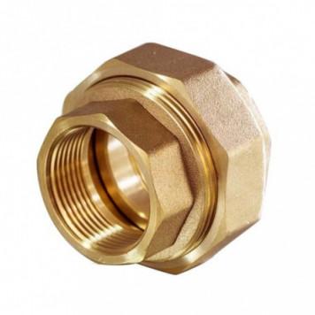 Американка прямая латунная  1F*1F TIM HKS044