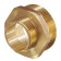 Ниппель латунный 2Mx1M TIM SM074
