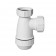 Сифон бутылочный 1 1/4" x 32 мм  выход 32  без выпуска   McAlpine   MRW2-NW