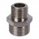 Ниппель переходной никелированный 3/8x1/4"НН STOUT