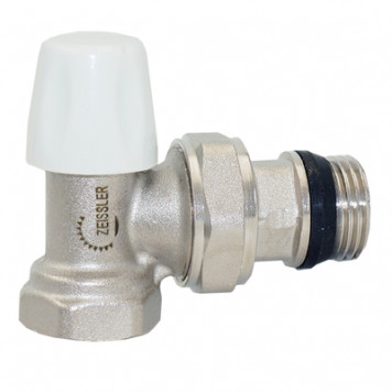 Вентиль для радиатора нижний угловой 3/4" ZEISSLER  RS221.03