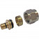 Фитинг компрессионный для труб PEX-AL-PEX 16х2,6х1/2 STOUT
