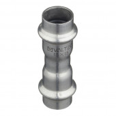 Муфта INOX-PRESS Ø15 х 15мм нержавеющая сталь  VALTEC  VTi.903.I.001515	 