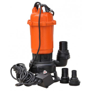 Насос дренажнo-фекальный Skiper WQ25-PRO (нож WILD CUT, 2500 Вт, 310 л/мин, чугун, попл.выкл)  WQ25-PRO