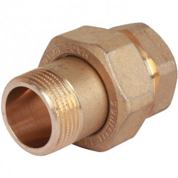 Американка прямая 3/4" ВН, латунная, под конус, уплотнение кольцо  STOUT SFT-0040-000034