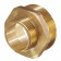 Ниппель латунный 11/4Mx3/4M TIM  SM053