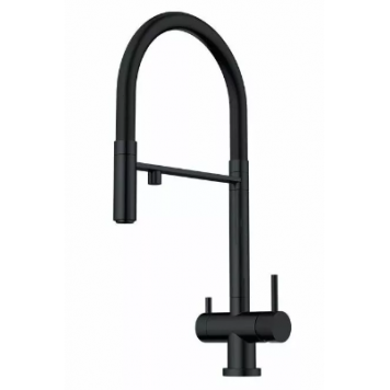 Смеситель для кухни под фильтр 2061 black Kern 