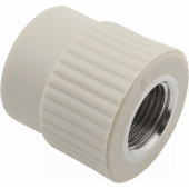 Муфта комбинированная ППР d25х3/4" ВР серая  FV-Plast AA217025034	