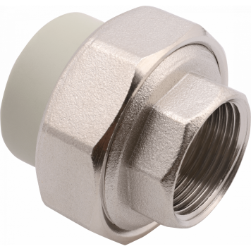 Американка  PP-R  d32x1" ВР серая 236032 Чехия FV-Plast AA236032001-1