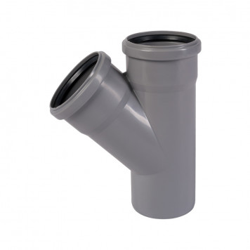 Тройник для внутренней канализации HTEA d90-50-90x45° Ostendorf   114200