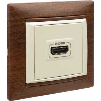 Legrand Valena Розетка HDMI крем-3