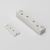 Коннектор прямой для встраиваемых шинопроводов SY-LINK  SY-LINK-CN-DS-WH  013590