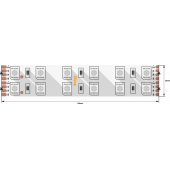 Лента светодиодная SWG SWG5120  SWG5120-24-28.8-RGB