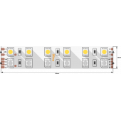 Лента светодиодная SWG SWG5120  SWG5120-24-28.8-RGBW