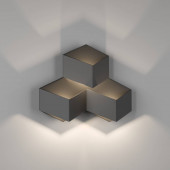 Светильник настенный GW PALMIRA  GW-1101-3-9-BL-WW