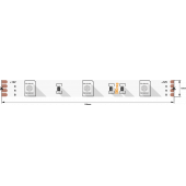 Лента светодиодная SWG SWG530  SWG530-12-7.2-RGB-M