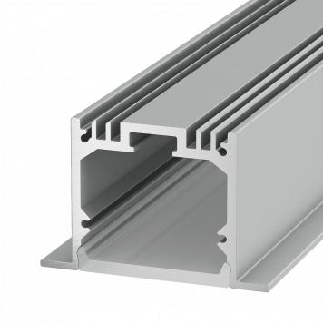 Алюминиевый профиль Design LED LE 4932, 2500 мм, анодированный  LE.4932-R  010356