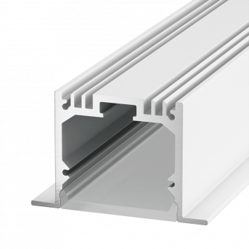 Алюминиевый профиль Design LED LE 4932, 2500 мм, белый  LE.4932-W-R   010357