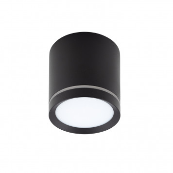 DK4016-BK Светильник накладной IP 20, 5 Вт, LED 3000, черный, алюминий/акрил-1