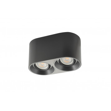 DK3036-BK Светильник накладной IP 20, 10 Вт, GU5.3, LED, черный, пластик-1