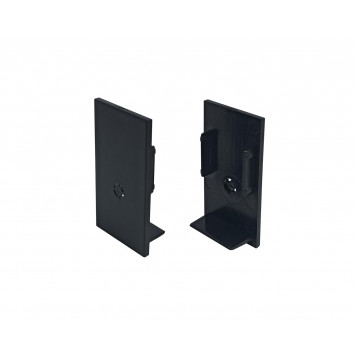 TR2107-BK Торцевые заглушки для шинопровода SMART черные (комплект 2 шт)-1