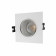 Встраиваемый светильник, IP 20, 10 Вт, GU5.3, LED, белый/хром, пластик Denkirs DK3071-WH+CH