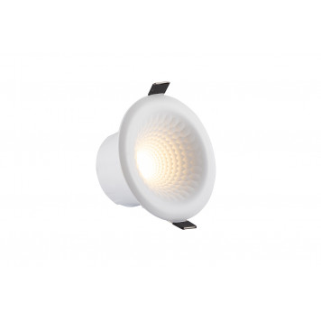 DK3500-WH Встраиваемый светильник, IP 20, 6Вт, LED, белый, пластик Denkirs