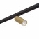 DK6202-BG Трековый светильник IP 20, 15 Вт, GU10, матовое золото с черным, алюминий Denkirs