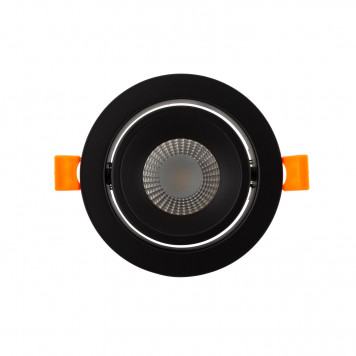DK4000-BK Встраиваемый светильник, IP 20, 5 Вт, LED 3000, черный, алюминий Denkirs-1