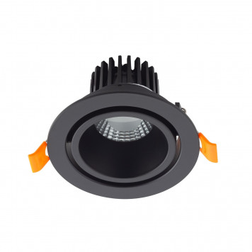 DK4000-BK Встраиваемый светильник, IP 20, 5 Вт, LED 3000, черный, алюминий Denkirs-3
