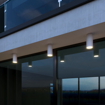 Накладной уличный светильник Elektrostandard Light LED 2102 (35129/H) белый-2