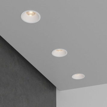 Встраиваемый светильник Elektrostandard 15266/LED 7W 3000K WH белый-1