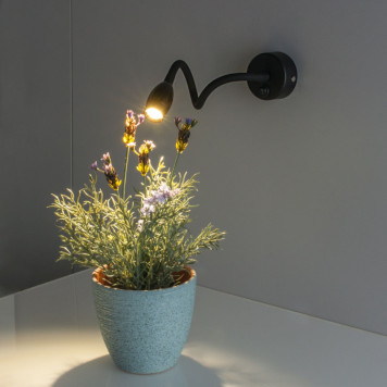Бра Elektrostandard BAND LED черный 3000К (MRL LED 1116)-1