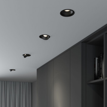 Встраиваемый светильник Elektrostandard 25083/LED 6W 4200K чёрный-2