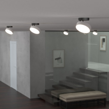Накладной светильник Elektrostandard Pila белый 12W 4200К (25135/LED)  a060188-3