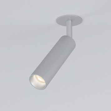 Встраиваемый светильник Elektrostandard Diffe серебряный 8W 4200K (25040/LED)  a058227