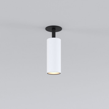 Встраиваемый светильник Elektrostandard Diffe белый/черный 10W 4200K (25052/LED)  a058173-1