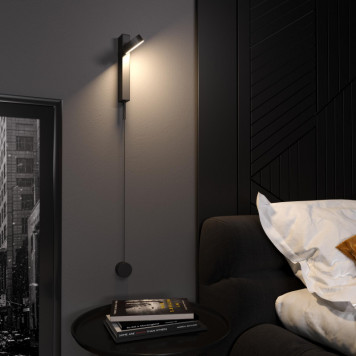 Бра Elektrostandard Orco LED черный (40112/LED)-4