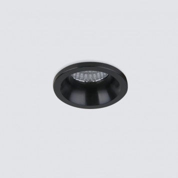 Встраиваемый светильник Elektrostandard 15269/LED 3W BK черный-1