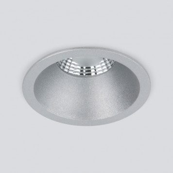 Встраиваемый светильник Elektrostandard 15266/LED 7W 4200K SL серебро-1