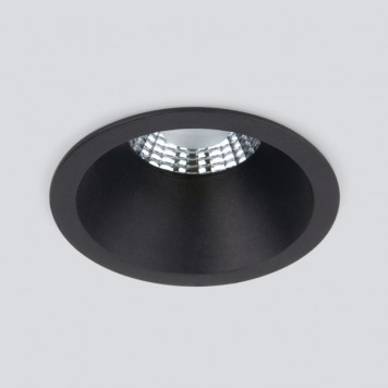 Встраиваемый светильник Elektrostandard 15266/LED 7W 4200K BK черный-1