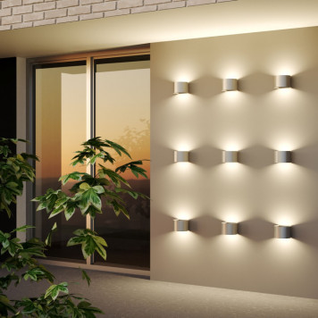 Светильник настенный Elektrostandard 1518 TECHNO LED BLADE алюминий-1