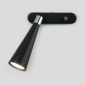 Спот Elektrostandard Horn GU10 SW чёрный (MRL 1010)  a047874-1