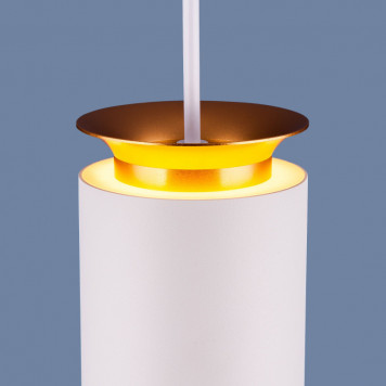 Подвесной светильник Elektrostandard DLS021 9+4W 4200К белый матовый/золото-1