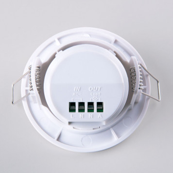 Датчик движения  SNS-M-12 8m 2,2-4m 800W IP20 360 Белый  Elektrostandard   a041244-2