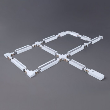 Гибкий коннектор для однофазного шинопрово  Elektrostandard  TRC-1-1-FLEX-WH  a039587-3