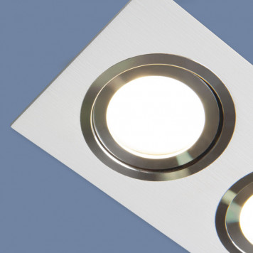 Встраиваемый светильник Elektrostandard 1051/2 WH белый-4