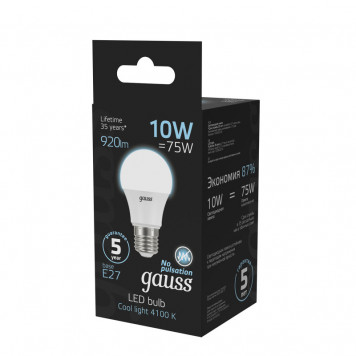 Светодиодная лампа Gauss 102502210-4