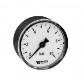 Манометр 1/4 10 бар аксиальный 50мм Watts  10008093