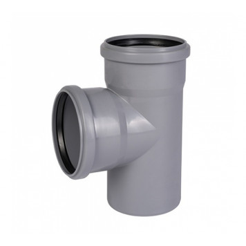 Тройник для внутренней канализации HTEA d90/90x87° Ostendorf    114400